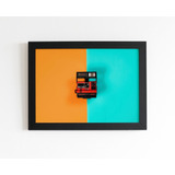 Quadro Decorativo Linda Câmera Polaroid Contraste