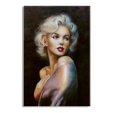 Quadro Decorativo Marilyn Monroe Painel Arte Grande 80x60cm