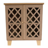 Quadro Decorativo Mdf Porta Treliça Comoda