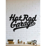 Quadro Decorativo Parede Veículos Hot Road Garage 90cm