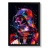Quadro Decorativo Poster Darth Vader Star