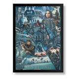 Quadro Decorativo Poster Star Wars Rogue