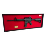 Quadro Decorativo Replica M4a1 Escala 1/1