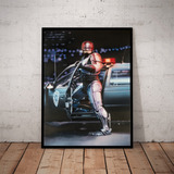 Quadro Decorativo Robocop 1987 Poster Sem