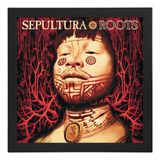 Quadro Decorativo Rock Poster Sepultura Roots
