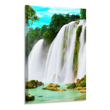 Quadro Decorativo Sala Cachoeira Agua Cristal Grande