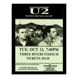 Quadro Decorativo U2 Poster The Joshua