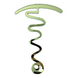 Quadro Decorativo Vazado 3d Serpente Reiki