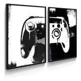 Quadro Decorativo Video Game Geek Moderna