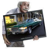 Quadro E Moldura Muscle Cars American Cars V8 A2 60x42cm