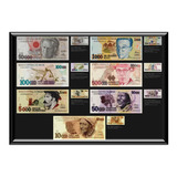 Quadro Expositor Cédulas Cruzeiro Real Rendeira