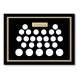 Quadro Expositor De Moedas Favoritas Magnético