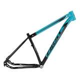 Quadro First Smitt Platinum Aro 29 Azul/preto Brilho