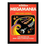 Quadro Game Atari Megamania