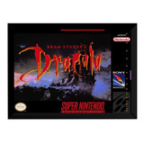 Quadro Game Snes Bram Stoker_s Dracula