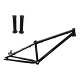 Quadro Gios Code Cromo Dirt Jump/street/grau 26 Preto/prata