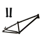 Quadro Gios Code Cromo Dirt Jump/street/grau 26 Preto/roxo