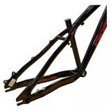 Quadro Gios Frx-evo Preto Laranja 26 13,5