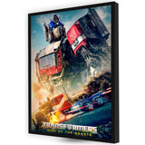 Quadro Grande Poster Quarto Estiloso Transformers
