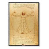 Quadro Leonardo Da Vinci Sem Moldura