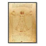 Quadro Leonardo Da Vinci Sem Moldura