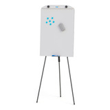 Quadro Lousa Flip Chart Branco 90x60 Cm Retrátil Magnético