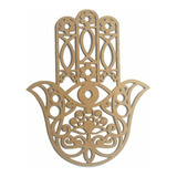 Quadro Mandála Mão De Fátima 40cm Decorativo Enfeite