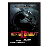 Quadro Mega Drive Mortal Kombat Ii