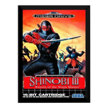 Quadro Mega Drive Shinobi Iii