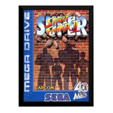 Quadro Mega Drive Super Street Fighter