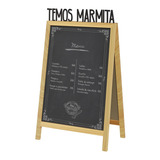 Quadro Negro Destaque Restaurante Lanches Acompanha Giz