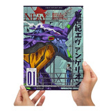 Quadro Neon Genesis Evangelion Anime Eva A4