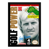 Quadro Nes Game Greg Norman_s Golf Power