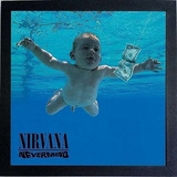 Quadro Nirvana Nevermind Capa Lp Vinil Cd 30x30 Frete Grátis