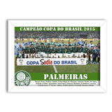 Quadro Palmeiras - Copa Do Brasil 2015 [30x42cm]