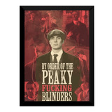 Quadro Peaky Blinders Shelby Arte Poster Com Moldura