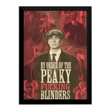 Quadro Peaky Blinders Shelby Arte Poster Com Moldura