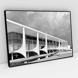Quadro Pilares Do Palácio De Planalto - Brasília 64x94