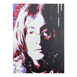 Quadro Pintura A Oleo Sobre Tela Decoracao Arte John Lennon