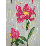Quadro Pintura A Oleo Sobre Tela Decoracao Flores Arte