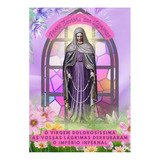 Quadro Plaquinha Decorativa Mdf A4 - N Sra Das Lágrimas Excl