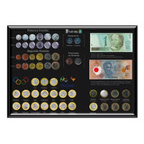 Quadro Porta Coleção Moedas Das Olimpíadas Jogos Olimpicos