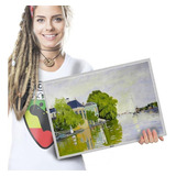 Quadro Poster Claude Monet Pintor Francês Arte 42x29cm 07
