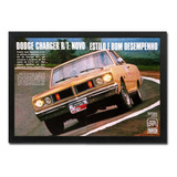 Quadro Poster Dodge Charger Rt 1979