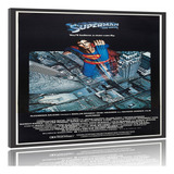 Quadro Pôster Filme Superman - O Filme 1978 60x90