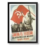 Quadro Poster Guerra Civil Espanhola Cartaz