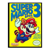 Quadro Retro Nerd Geek Super Mario