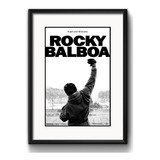 Quadro Rocky Balboa Filme Luta Boxe Rrs2 Decor Sala Paspatur