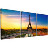 Quadro Sala Torre Eiffel Paris Canvas