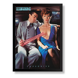 Quadro Scorpions Love Drive Arte Moldurada